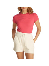 TOMMY JEANS 2USCITA Tommy Jeans T-Shirt Donna Corallo - Arancione Corallo
